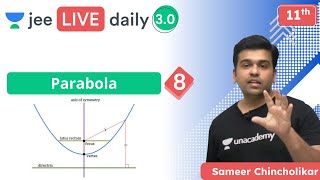 JEE Parabola L8  Unacademy JEE  IIT JEE Maths  Sameer Chincholikar [upl. by Redliw]