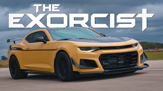 1000 HP Camaro ZL1 1LE  Custom EXORCIST by HENNESSEY [upl. by Noreik]