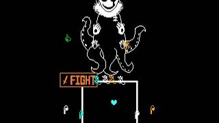 Gaster fight Oceantale Gaster Pacifist Fightundertale fangame [upl. by Ingamar653]