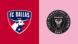 HIGHLIGHTS FC Dallas vs Inter Miami CF  August 6 2023 [upl. by Brindle]