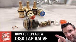 How to Repair or Replace a Quarter Turn Ceramic Disk Tap Valve [upl. by Turley]