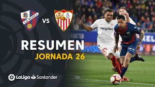 Resumen de SD Huesca vs Sevilla FC 21 [upl. by Schluter]