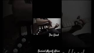 The Used  Buried Myself Alive Guitarcover theused theusedcover guitartutorial emo emorock [upl. by Kress]