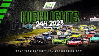 Record breaking 51st edition 🎥 Full Race Highlights  ADAC TotalEnergies 24h Nürburgring 2023 [upl. by Giffer]