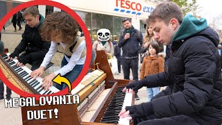 I played MEGALOVANIA and other Undertale songs on piano in public [upl. by Byram647]