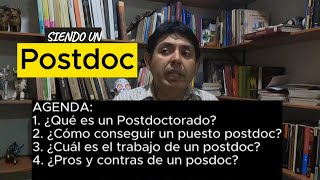 Siendo un Postdoc [upl. by Mohammad]