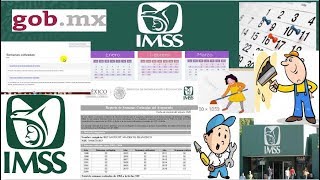 2020 CÓMO CONSULTAR Y DESCARGAR REPORTE DE SEMANAS COTIZADAS IMSS [upl. by Iohk]