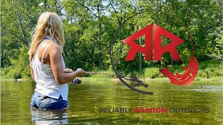 Best Smallmouth fishing in Indiana [upl. by Wesla]