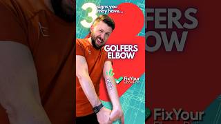 3 Signs you may have Golfers elbow [upl. by Estus]