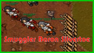 Tibia  Smuggler Baron Silvertoe  Boss  Port Hope [upl. by Rob]