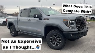 2024 GMC Sierra 1500 AT4X POV Test Drive amp Review [upl. by Imiaj]