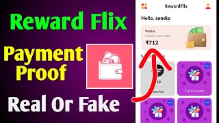 Reward Flix app payment proof  Real or fake [upl. by Jannel318]