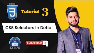 CSS Selectors  Web Development Full Course  CSS Tutorial 03 [upl. by Nyrehtak712]