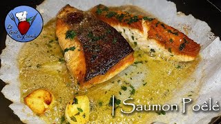 Saumon poêlé  Une technique INCROYABLE de cuisson [upl. by Aititil]