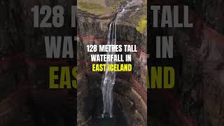 3rd Tallest Waterfall in Iceland Mighty Hengifoss iceland waterfall hikingtrails waterfallhike [upl. by Weasner407]