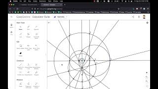 Constructing a Heptadecagon 17gon with Geogebra [upl. by Lazaro]