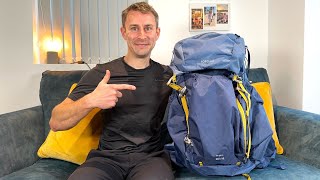 Decathlons ULTRALIGHT Backpack  Forclaz MT 900 UL Backpack Review [upl. by Andriette]