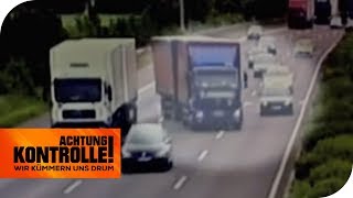 quotTodesstreckequot Autobahn 2 Polizei erwischt fahrlässige LKWFahrer  Achtung Kontrolle  kabel eins [upl. by Farrison]