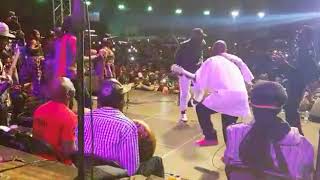 Tuku Joins Mukanya on Stage Live Nyoka Musango Big Bira 2018 [upl. by Draper36]