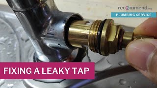 How to fix a leaking kitchen tap [upl. by Refinne]