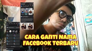 Tutorial ganti nama FaceBook di Handphone terbaru Tahun 2024 [upl. by Ingraham419]