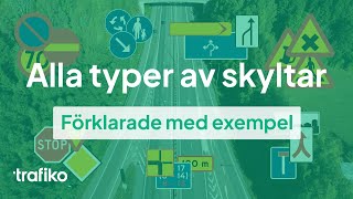 Lär dig alla typer av skyltar på 12 min [upl. by Cyrie]