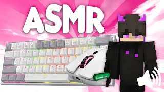 HANDCAM Chill Bedwars ASMR  Keyboard amp Mouse Sounds  Hypixel Bedwars [upl. by Sadiras73]