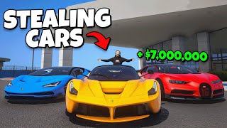 Robbing Every Car Dealership in GTA RP [upl. by Patsy967]