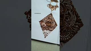 Easy Mehndi design 🌺🌹mehndi henna youtubeshorts shorts viralanvimehndiart70 [upl. by Einnor]