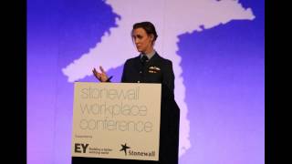 Stonewall Workplace Conference 2015 Ayla Holdom [upl. by Allekram]