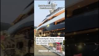 Mark Zuckerbergs Giga Yacht Adventure in Italy 🇮🇹 shortvideoquot [upl. by Margaux195]