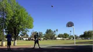 Brock Shots Spring Edition  Basketball Trick Shots [upl. by Geminian680]