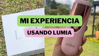 MI EXPERIENCIA USANDO LA DEPILADORA LÁSER DE LUMIA LATAM [upl. by Sena937]