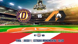 DORADOS vs ALGODONEROS  FINAL  JUEGO 1  formula59 [upl. by Eide]