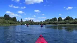 Half Day Kayak Canoe and SUP Deschutes River Tour [upl. by Athalla]