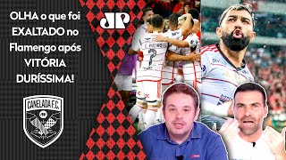 quotEU NUNCA VI ISSO É SÉRIO Caraquot OLHA o que foi EXALTADO no Flamengo após 2 a 0 no AthleticoPR [upl. by Sinnaoi]