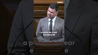 Rufián a Vox quotSe han subido el sueldo en 25 ayuntamientosquot [upl. by Etnwahs275]