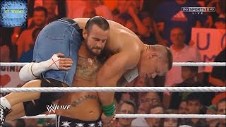 WWE The Rock saves John cena in St Louis [upl. by Eikciv]