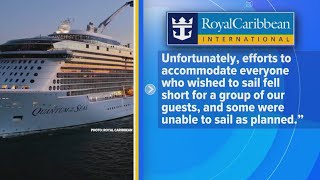 Royal Caribbean issues statement on overbooked cruise [upl. by Dafodil]