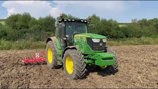 Lóránt robotkormányzás beépítése  John Deere 6150 [upl. by Tab]