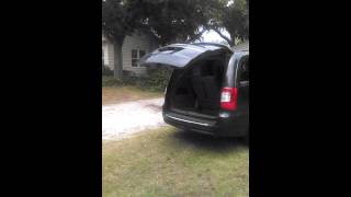 Chrysler Town amp Country 2011 Liftgate Fail [upl. by Bigelow983]