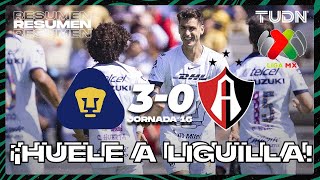 HIGHLIGHTS  Pumas 30 Atlas  AP2023J16  Liga Mx  TUDN [upl. by Uel]