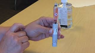 How to prime your insulin pen [upl. by Cuhp]