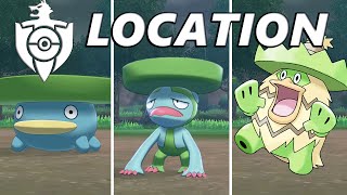 Pokemon Sword and Shield How to Catch amp Find Lotad Lombre and Ludicolo [upl. by Olaznog]