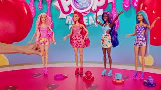 Revela una sorpresa tras otra con las NUEVAS muñecas Barbie Pop Reveal 💖🧋🧊  Mattel Latinoamérica [upl. by Cira]