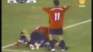 Gonzalo Nuñez puteando a los chilenos en VIVO  PERU 1 vs chile 3 [upl. by Aliuqaj404]