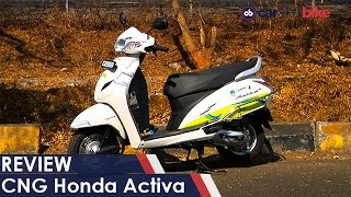 Honda Activa CNG Review  Price Mileage Performance  NDTV CarAndBike [upl. by Limak91]