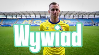 Paweł Stolarski obrońca motoru Lublin w wywiadzie po 1 połowie meczu  Motor 01 Śląsk [upl. by Mcdowell]