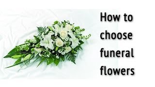 Funeral flowers  sympathy flowers  funeral wreaths  Chorley UK [upl. by Aihseket]