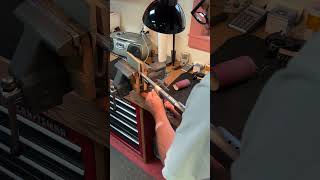 Polishing a Ruger Carbine for Blue steel polish bluing [upl. by Griselda]